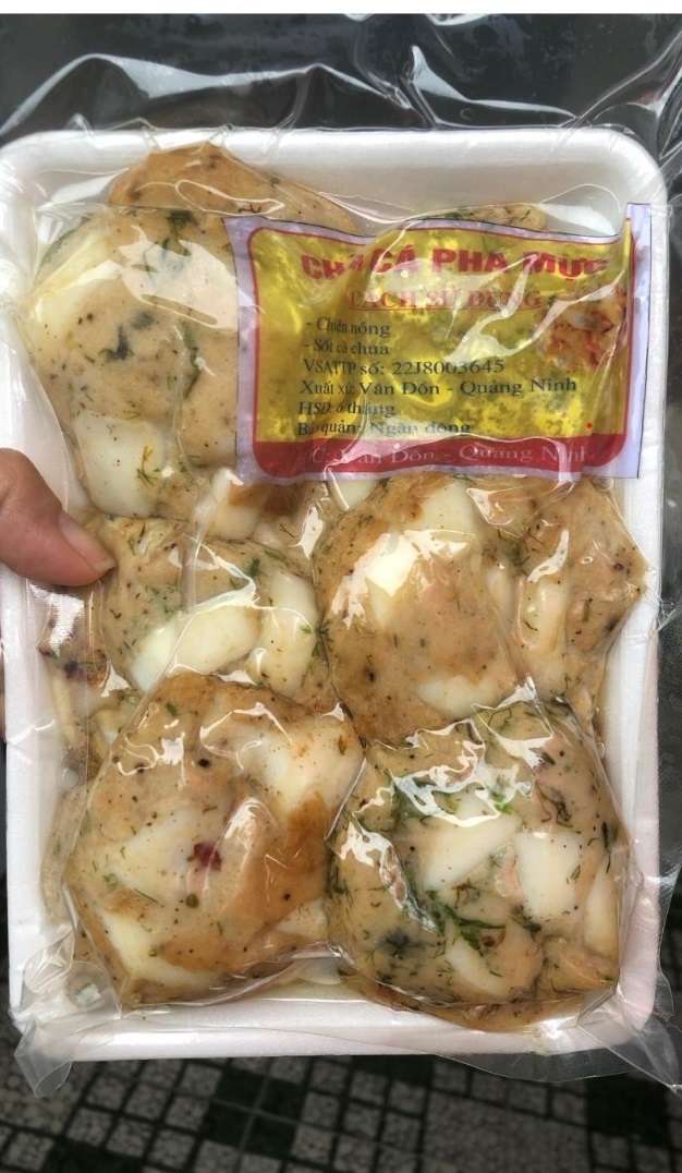 Chả cá pha mực (500g)